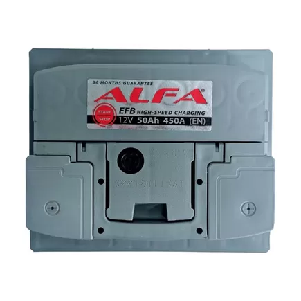 ALFA EFB 50 R 50 A/h 450 А R+ 207x175x190 mm
