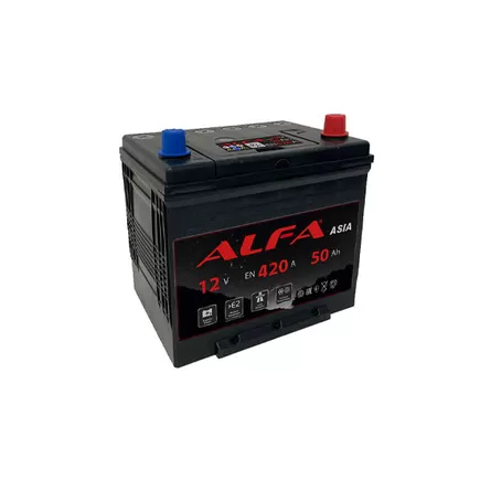Alfa Asia 50 JR 50 A/h 420 A R+ 237x127x220 мм