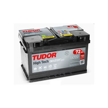 Tudor High Tech TA722 72 A/h 720 A R+ 278x175x175 мм