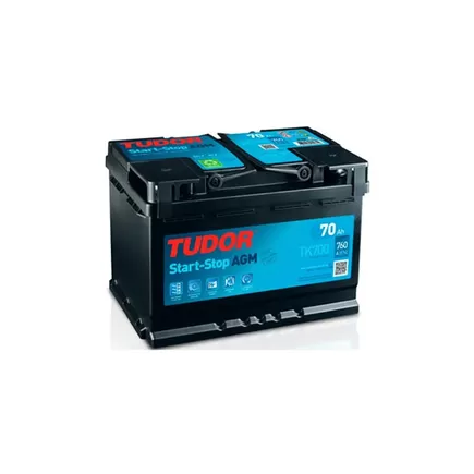 Tudor Start-Stop AGM TK700 70 A/h 760 A R+ 278x175x190 мм