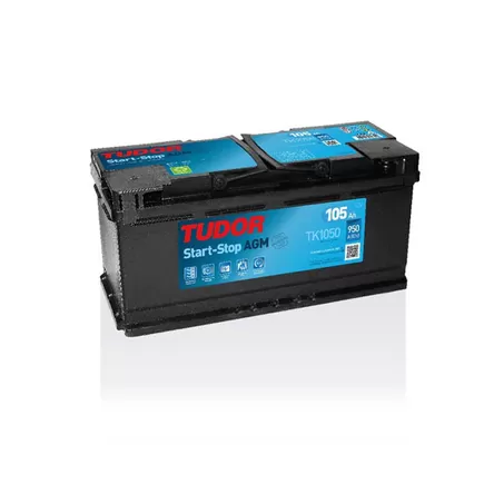 Tudor Start-Stop AGM TK1050 105 A/h 950 A R+ 393x175x190 мм
