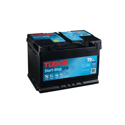 Tudor Start-Stop EFB TL700 70 A/h 720 A R+ 278x175x190 мм