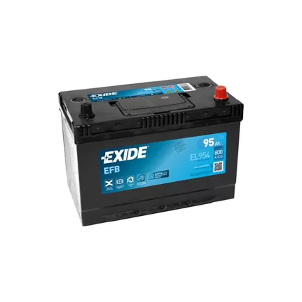 EXIDE Start-Stop EFB EL954 95 A/h 800 A R+ 310x175x220 мм
