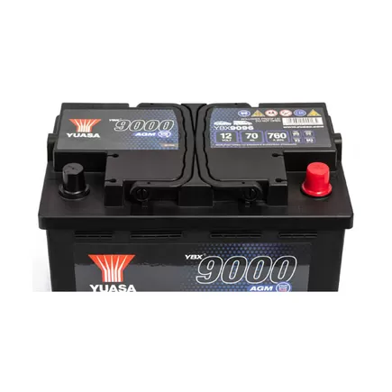 Yuasa YBX9096 70 A/h 760 А R+ 278x175x190 мм