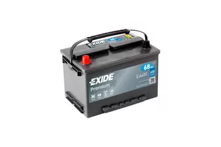 Exide Premium EA681 68 A/h 650 A L+ 278x175x190 мм