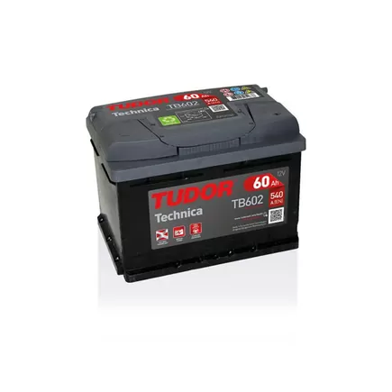 Tudor Technica TB602 60 A/h 540 A R+ 242x175x175 мм