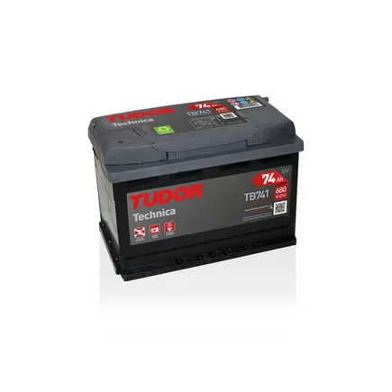 Tudor Technica TB741 74 A/h 680 A L+ 278x175x190 мм