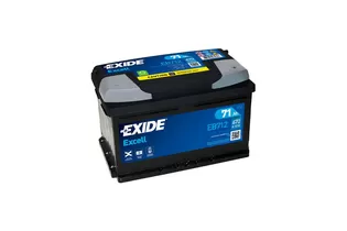 Exide Excell EB712 71 A/h 670 A R+ 278x175x175 мм