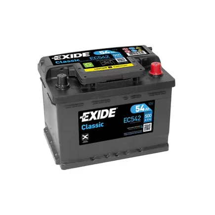 Exide Classic EC542 54 A/h 510 A R+ 242x175x175 мм