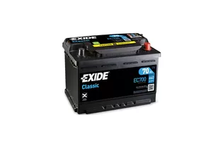 Exide Classic EC700 70 A/h 640 A R+ 278x175x190 мм