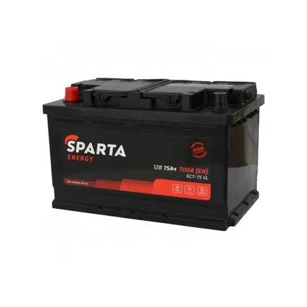 Sparta Energy 75 A/h 700 A L+ 278x175x190 мм