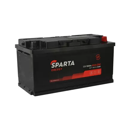 Sparta Energy 100 A/h 850 A R+ 353x175x190 мм