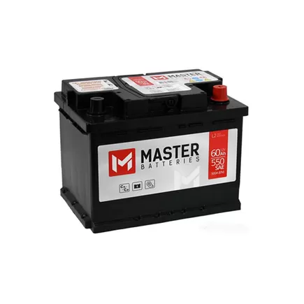 Master Batteries 60 A/h 500 A R+ 242x175x190 мм
