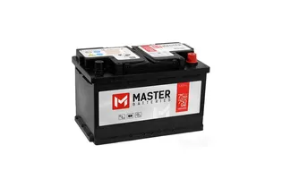 Master Batteries 75 A/h 680 A R+ 278x175x190 мм