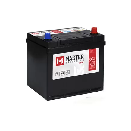 Master Batteries Asia 60 A/h 480 A L+ 237x175x225 мм