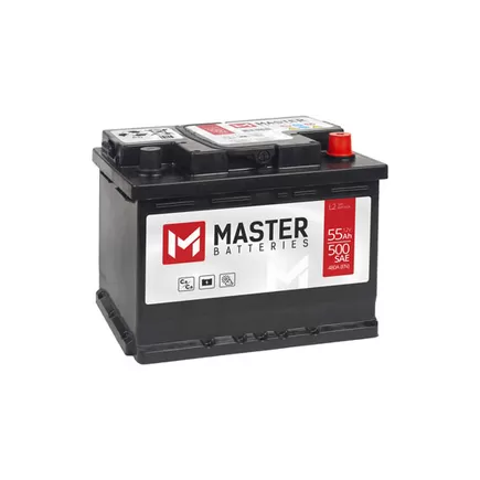 Master Batteries 55 A/h 480 A R+ 242x175x190 мм