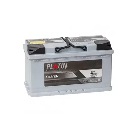 PLATIN Silver 105 A/h 1000 A R+ 353x175x190 мм