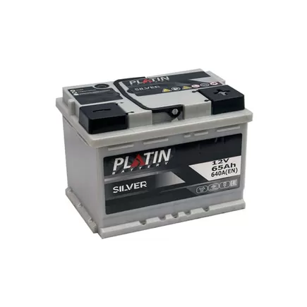 PLATIN Silver 65 A/h 640 A R+ 242x175x190 мм