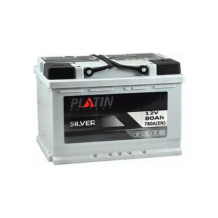 PLATIN Silver 80 A/h 780 A R+ 278x175x190 мм