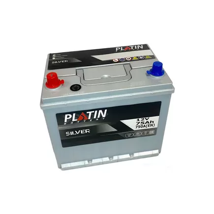 PLATIN Asia Silver 75 A/h 750 A L+ 260x175x220 мм