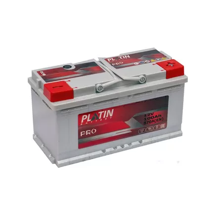 PLATIN Pro 100 A/h 920 A R+ 353x175x190 мм