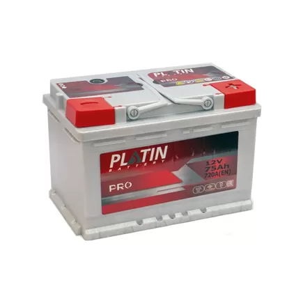 PLATIN Pro 75 A/h 720 A R+ 278x175x175 мм