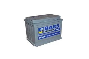 Bars Premium 60 A/h 600 A R+ 242x175x190 мм