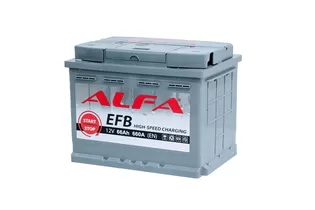 ALFA EFB 66 R 66 A/h 660 А R+ 242x175x190 mm