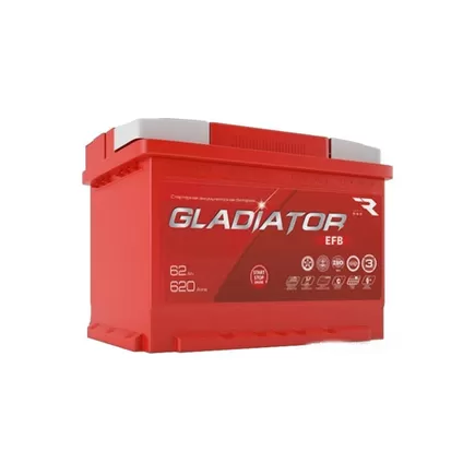 Gladiator EFB 62 A/h 620 A R+ 242x175x190 мм