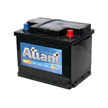 Atlant Blue 60 A/h 480 A R+ 242x175x190 мм