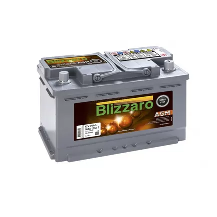 Blizzaro AGM Start&Stop 70 A/h 760 А R+ 278x175x190 мм