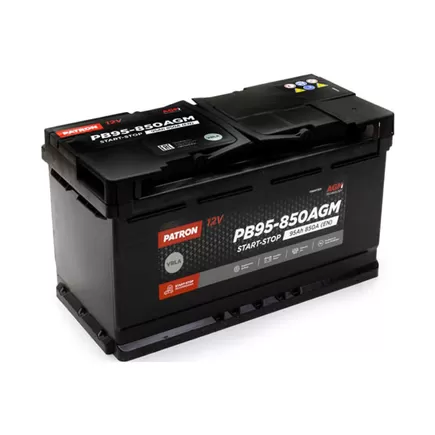 Patron PB95-850 AGM 95 A/h 850 A R+ 353x175x190 мм