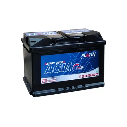 PLATIN AGM 70 A/h 760 A R+ 278x175x190 мм