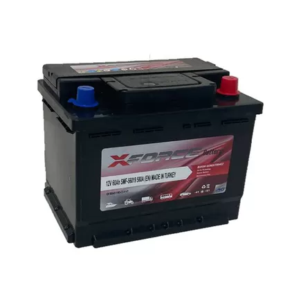 XForce 60 A/h 580 A R+ (низ.) 242x175x175 мм