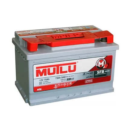 MUTLU 75 А/h 720 А R+ 278x175x190 мм