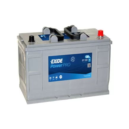 Exide Power Pro EF1202 120 A/h 870 A R+ 349x175x223 мм