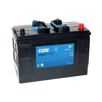 Exide Start Pro EG1100 110 A/h 750 A R+ 349x175x235 мм