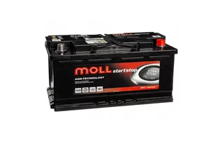 MOLL M3+ AGM 105 A/h 950 А R+ 393x175x190 мм