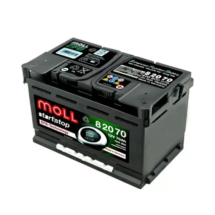 MOLL EFB 70 A/h 760 A R+ 278х175х190 мм