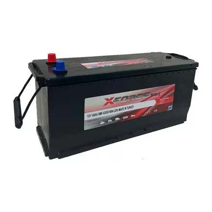 XForce Truck 140 A/h 980 A L+ 6CT-140e 488x189x210 мм