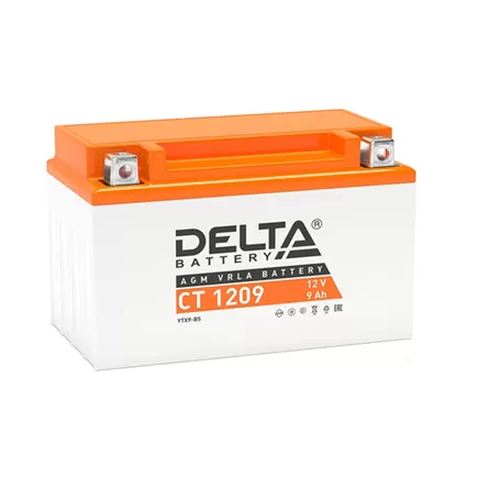 Delta AGM СТ 1209 9 A/h 135 A L+ 152x87x107 мм