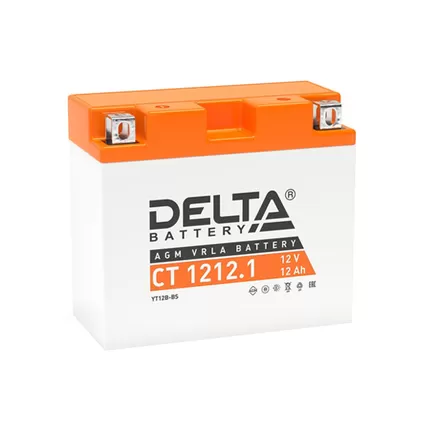 Delta AGM СТ 1212.1 12 A/h 150 A L+ 151x70x131 мм