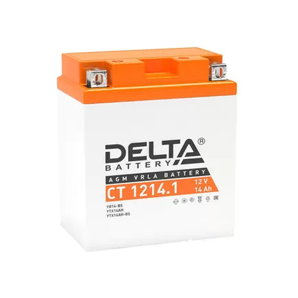 Delta AGM СТ 1214.1 14 A/h 165 A L+ 132x89x164 мм