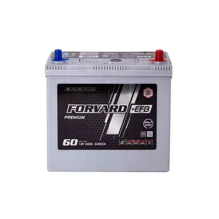 Forvard EFB Asia 60 A/h 540 A R+ 237x127x220 мм