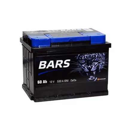 Bars Silver 60 A/h 530 A R+ 242x175x190 мм