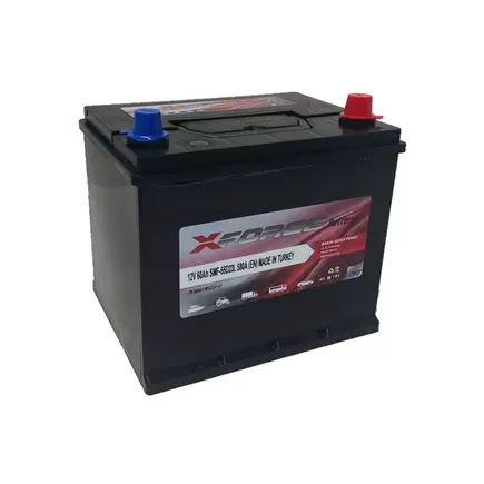 XForce Asia 60 A/h 580 A R+ 230x175x200 мм