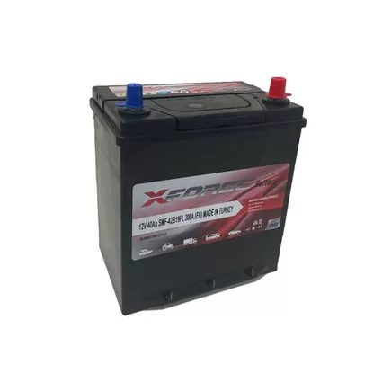 XForce Asia 40 A/h 330 A R+ 187x127x200 мм