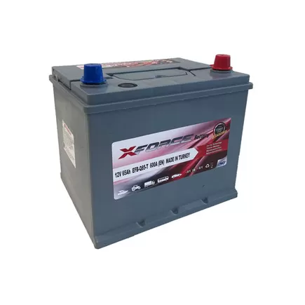 XForce Asia EFB 65 A/h 600 A R+ 230x175x200 мм