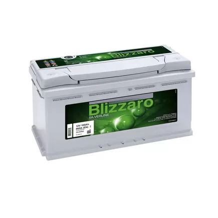 Blizzaro Silverline 100 A/h 860 А R+ 353x175x190 мм