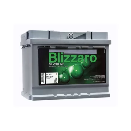 Blizzaro Silverline 60 A/h 540 A R+ 242x175x190 мм